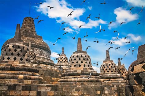 Borobudur Temple In Java Free Photo Download Freeimages