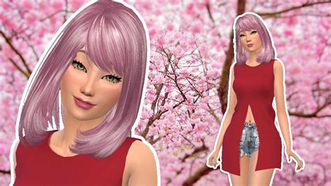 Create A Sim Haruno Sakura ♡ The Sims 4 Youtube