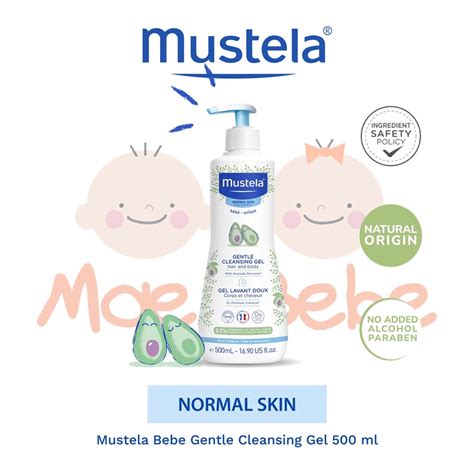 Jual PROMO Mustela Gentle Cleansing Gel Hair Body Ml Shopee Indonesia
