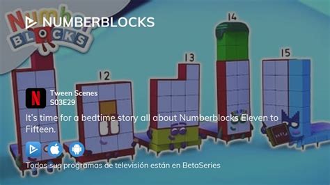 Ver Numberblocks Temporada 3 Episodio 29 En Streaming