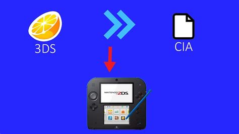 How To Convert Any 3ds Citra Playable File Into A Playable Cia Cfw