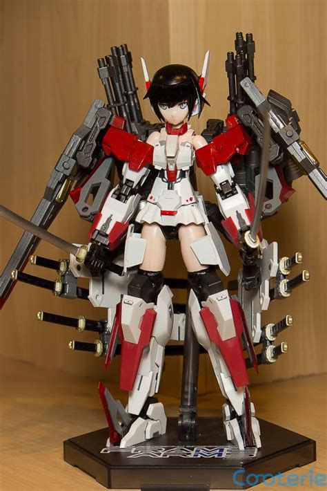 Frame Arms Girl Robot Girl Metal Girl Gundam Model Anime Figures Mecha Cyberpunk Samurai