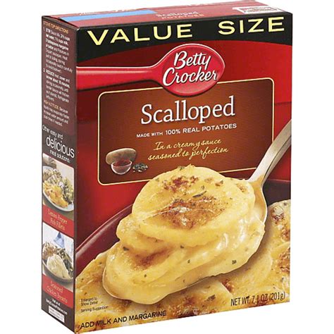 Betty Crocker® Scalloped Potatoes 7 1 Oz Box Shop Walt S Food Centers