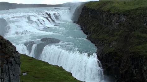 Cascada De Gullfoss Islandia Youtube