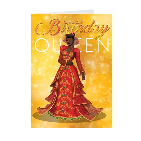 (1) happy birthday 67 year old cute cat with cake humo…. Birthday Queen - Red & Gold - African American Woman ...