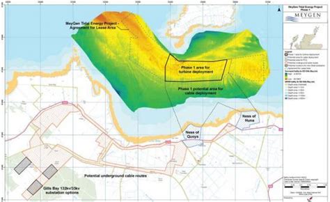 Meygen Tidal Energy Project Map Caithness Business Index