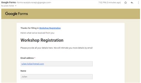 How to create google form for event registration | HTML Form Guide