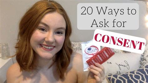 20 Ways To Ask For Consent Whats My Body Doing Youtube
