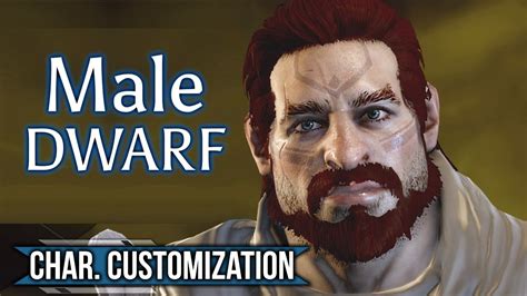 Dragon Age Inquisition My Male Dwarf Character Creation Sliders Youtube