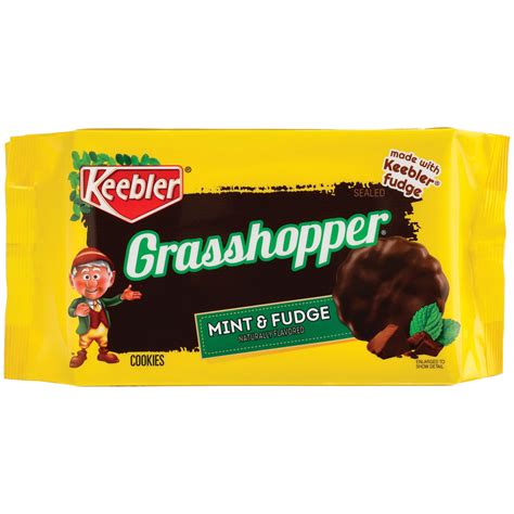 Keebler Grasshopper Fudge Mint Cookies Shop Cookies At H E B