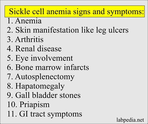 Anemia Part A Sickle Cell Anemia And Sickle Cell Trait
