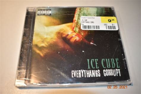 Everythang S Corrupt By Ice Cube Cd For Sale Online Ebay