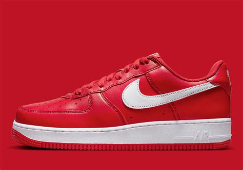 Nike Air Force 1 Color Of The Month University Red Fd7039 600