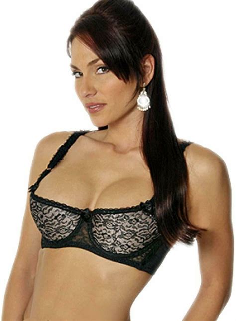 Empire Intimates Satin W Lace Shelf Bra Open Push Up For Cups C Ddd