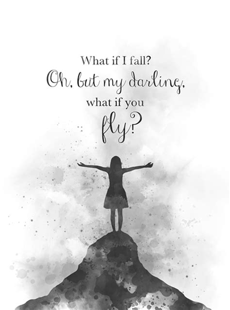 What If I Fall Oh But My Darling What If You Fly Art