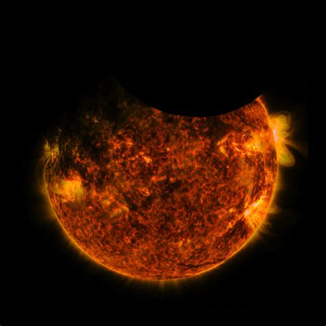 A solar eclipse takes place at the phase of a new moon when it moves directly between the sun and earth. Nasa captures double eclipse showing the Earth and the ...