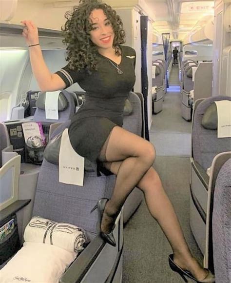 sexy flight attendant r tightsandtightclothes