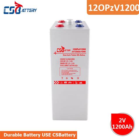 Opzv2 1200 2v 1200ah Tubular Deep Cycle Gel Opzv Battery