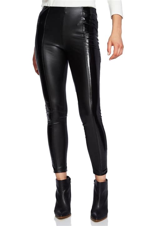 1state Faux Patent Leather Leggings Nordstrom Patent Leather Pants