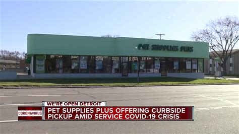 Maybe you would like to learn more about one of these? We're Open: Pet Supplies Plus offering curbside pickup service