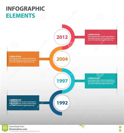 Roadmap Infographic Infographics Flat Design Organizational Chart