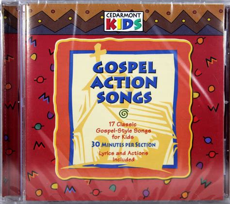 Cedarmont Kids Gospel Action Songs Cd