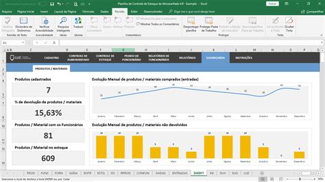 Planilha De Controle De Estoque De Almoxarifado Em Excel 4 0 Vrogue