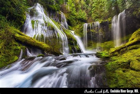 Panther Creek Falls Columbia River Gorge Wa By Saravana Via 500px