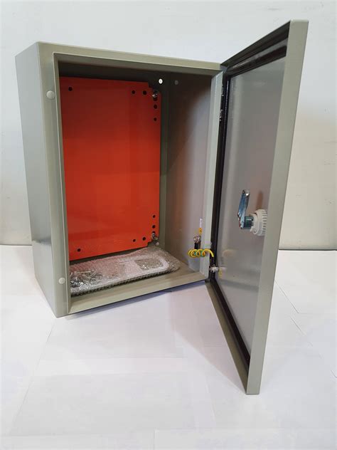 Metal Enclosure 300mm X 250mm X 150mm Powder Coated Mild Steel Ip65