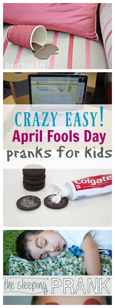 April Fools Day Pranks For Kids Pranks For Kids Funny