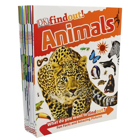Dk Findout Series With Fun Facts And Amazing Pictures 10 Books Ages