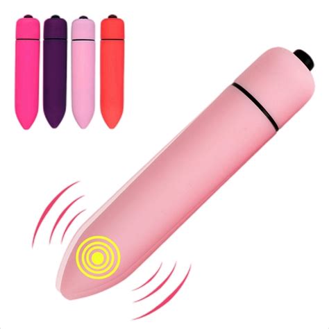 10 Speeds G Spot Dildo Vibrator Lesbian Adult Sex Toys Accessories Vaginal Sex Mini Bullet