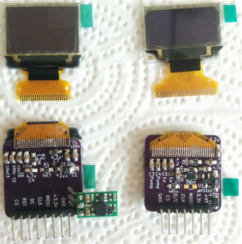 Diy Oled Display Boards Ssd1306 And Ssd1331 Vivonomicons Blog