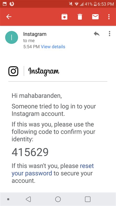 Instagram Not Sending Security Code Email Microsoft Community