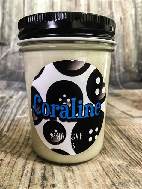 100 Soy 8oz Coraline Scented Candle Etsy Scented Candles Soy Wax