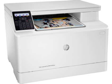 The input tray can also hold 150 sheets while the output tray holds 100 sheets. HP Color LaserJet Pro MFP M182nw(7KW55A)| HP® United States