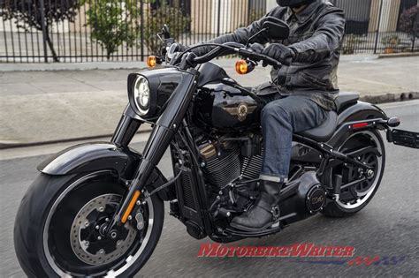 Harley Davidson Marks Fat Boy 30th Birthday Motorbike Writer
