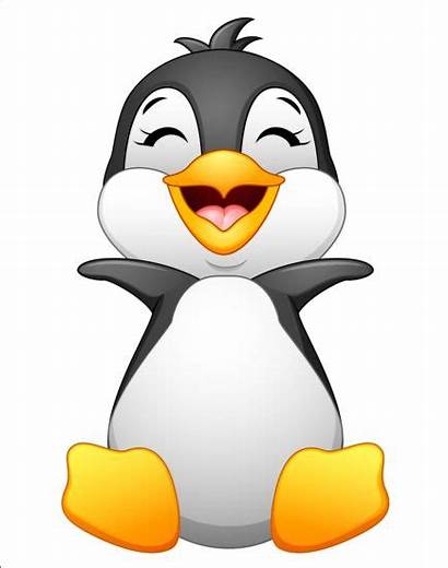 Penguin Cartoon Penguins Lovely Clipart Vectors Animated