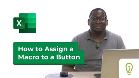 How To Assign A Macro To A Button In Excel 365 YouTube