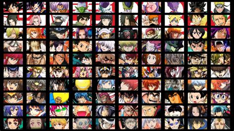 My 100 Character Anime Fighting Game Roster By Jamessonic On Deviantart