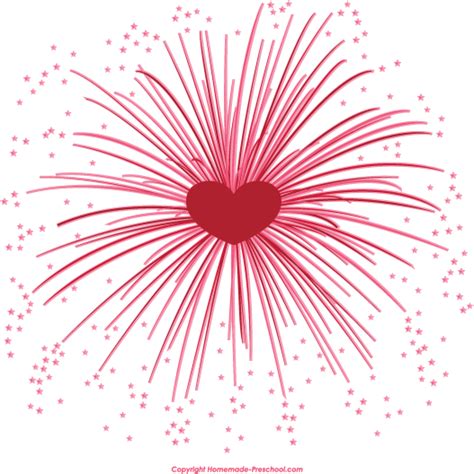 Sparkle Free Fireworks Clipart Image 32514