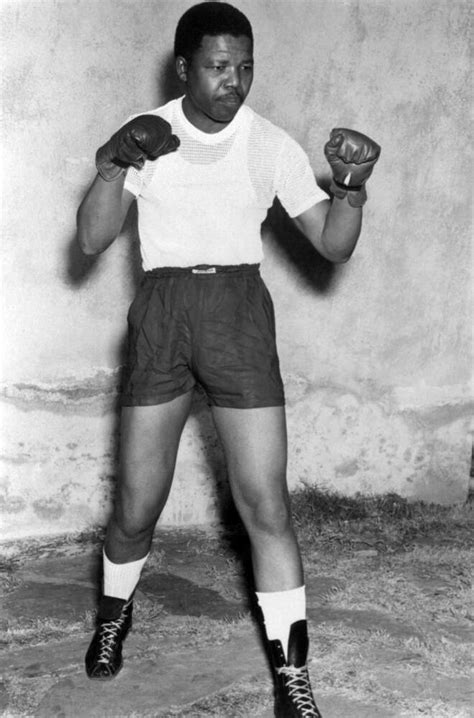 Nelson Mandela When Boxer In His Youth Photographic Print For Sale