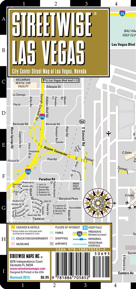 Printable Las Vegas Strip Map