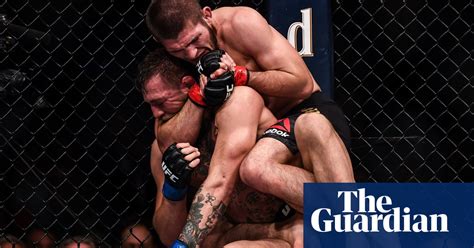 ufc 229 khabib nurmagomedov taps out conor mcgregor in pictures sport the guardian