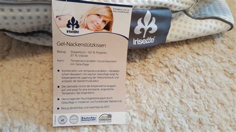 Gelmatratzen gibt es von technogel®, gelbetten von verschiedenen herstellern. Badenia Irisette Gel-Nackenstützkissen im ausführlichen ...