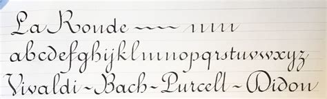 Entrez Dans La Ronde Lettres And Co Calligraphie