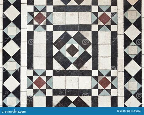 Victorian Style Floor Tile Pattern Stock Photo Image Of Tile