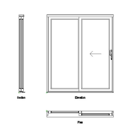 Wikipedia] use the shapes libraries doors and windows to create house plans, home plans, floor plan layouts and home designs using the conceptdraw pro diagramming and vector drawing software. sliding patio doors elevation - Google Search | Sliding ...