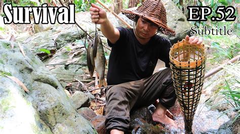 thử thách sinh tồn trong rừng mưa một mình ep 52 survival alone in the rainforest youtube