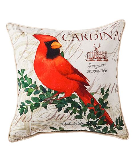 You will surely impress your guest with these diy holiday throw pillows. Winter Cardinal Outdoor Throw Pillow by Evergreen #zulily ...